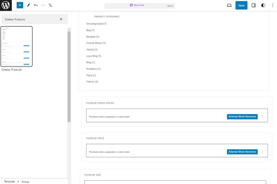 PawsCentral Pro - Sidebar Products