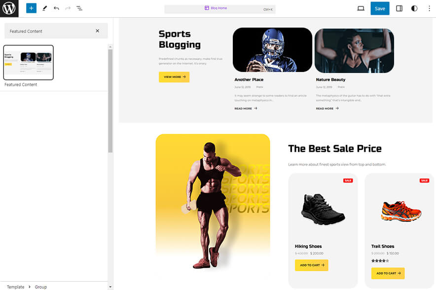 Sportspot Pro - Featured Content
