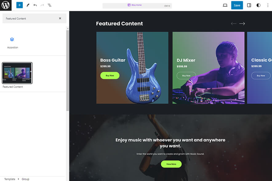 Warble Pro - Featured Content