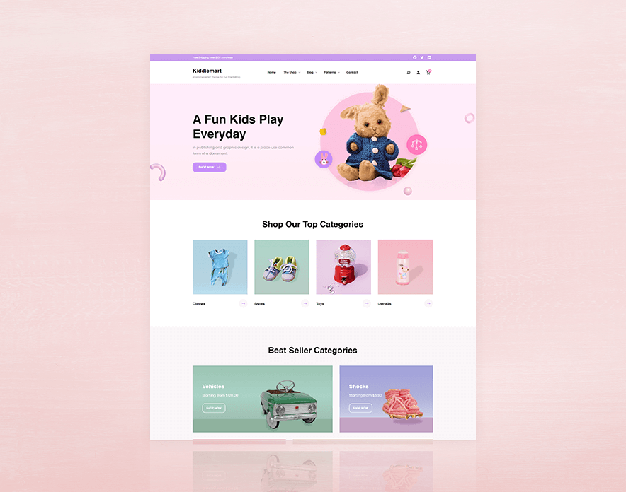 Kiddiemart - eCommerce WordPress Block Theme Demo